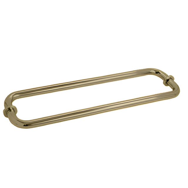CRL Brushed Bronze 18" Back-to-Back Towel Bars for Glass