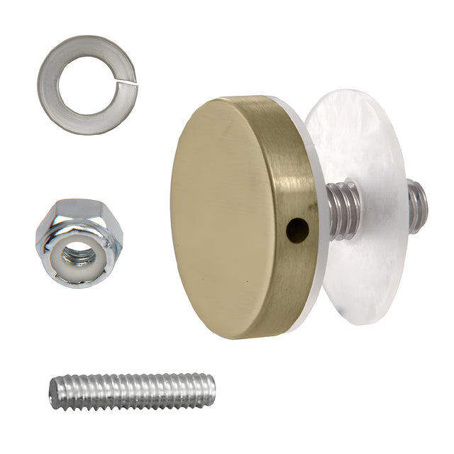 CRL Brushed Bronze Crescent 90 Degree Accessory Kit