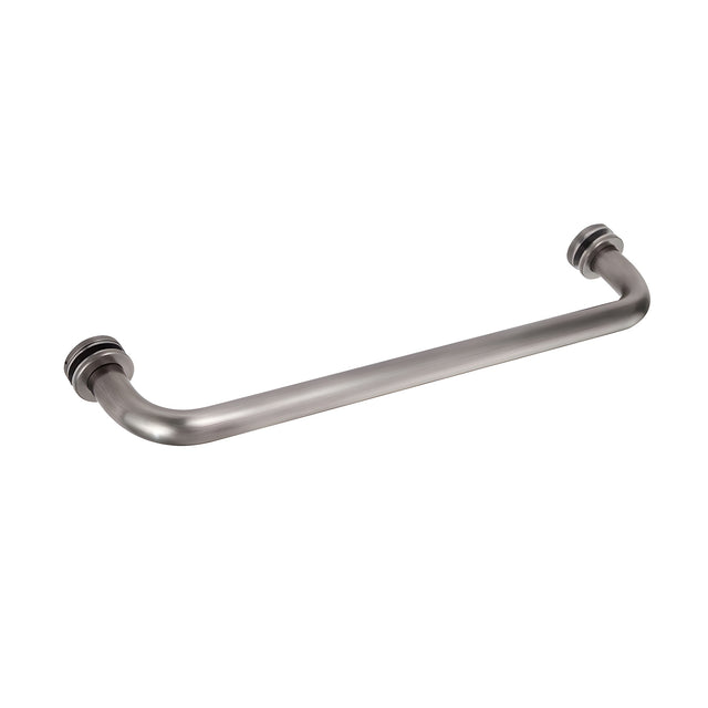 CRL Brushed Nickel 12" BM Series Tubular Single-Sided Towel Bar