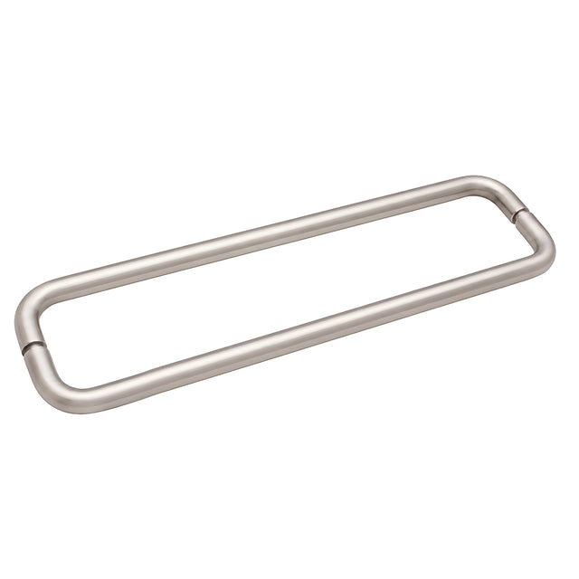 CRL Brushed Nickel 18" BM Series Back-to-Back Towel Bar Without Metal Washers