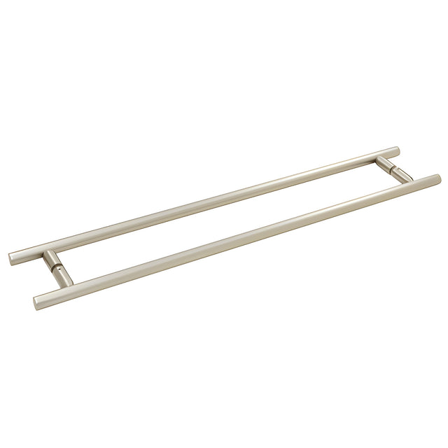 CRL Brushed Nickel 24" Back-to-Back Ladder Style Towel Bar