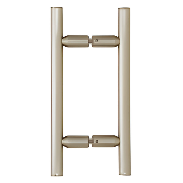 CRL Brushed Nickel 6" Ladder Style Back-to-Back Pull Handle