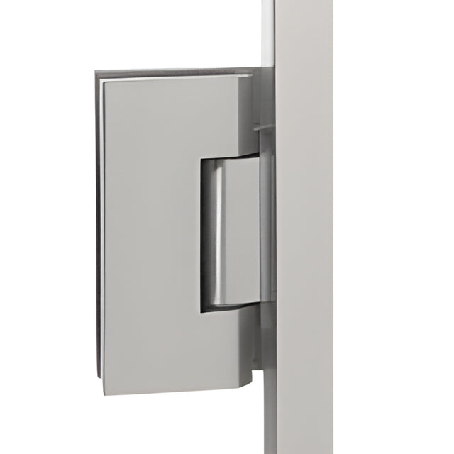 CRL Brushed Nickel 72" Geneva Series Jamb Mounted Hinge Kit
