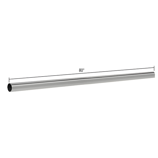 CRL Brushed Nickel 80" Support Bar Only