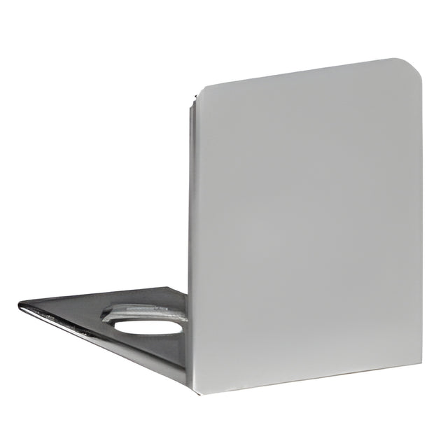 CRL Brushed Nickel End Cap for 3/8" Deep U-Channel