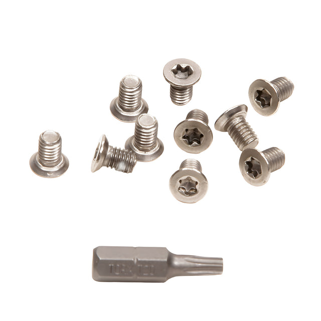 CRL Brushed Nickel Essence® Bottom Track Replacement Screws