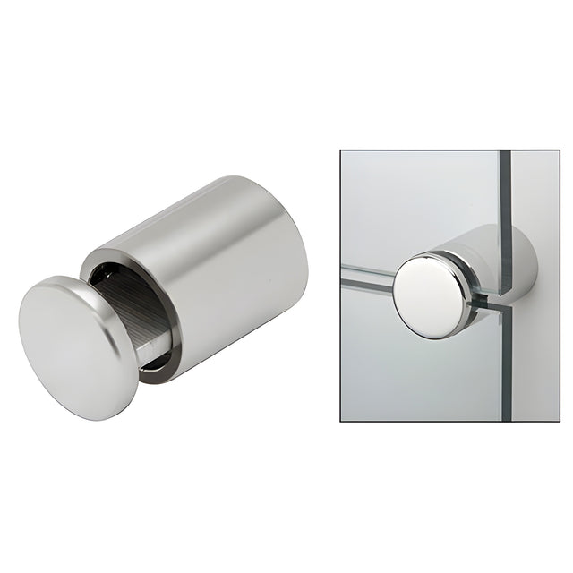 CRL Brushed Stainless 1-1/4" Double Sided Adjustable Edge Grip