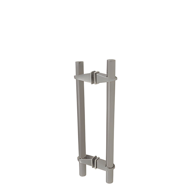 CRL Brushed Stainless 16" Variant Series Adjustable Pull Handle with VP1 Mounting Post