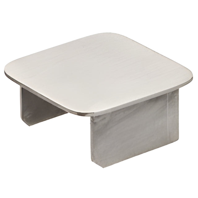 CRL Brushed Stainless 2" Square End Cap