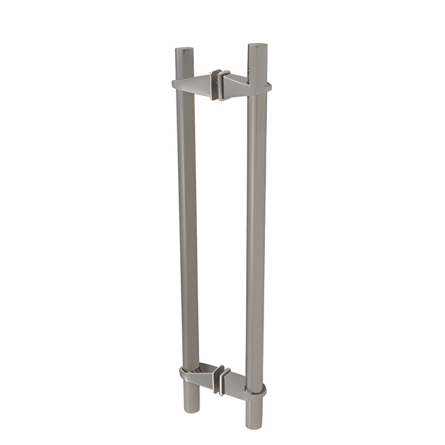 CRL Brushed Stainless 28" Variant Series Adjustable Pull Handle with VP1 Mounting Post