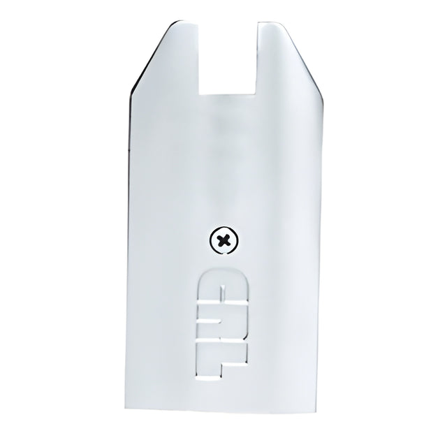 CRL Brushed Stainless Anodized 4" Tapered End Cap for Sidelite Rails