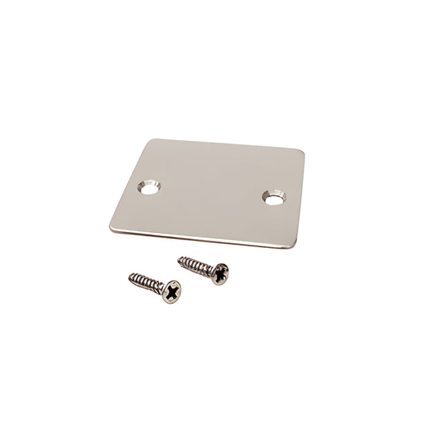 CRL Brushed Stainless Anodized End Cap with Screws