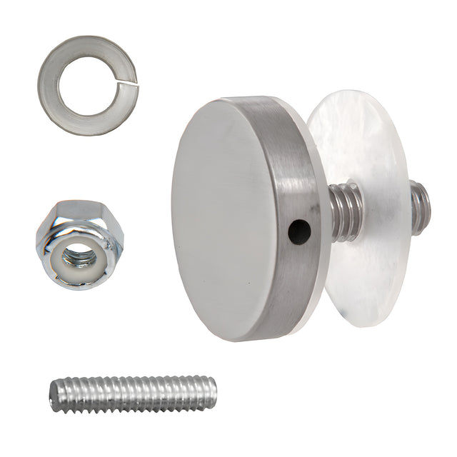 CRL Brushed Stainless Crescent 90 Degree Accessory Kit