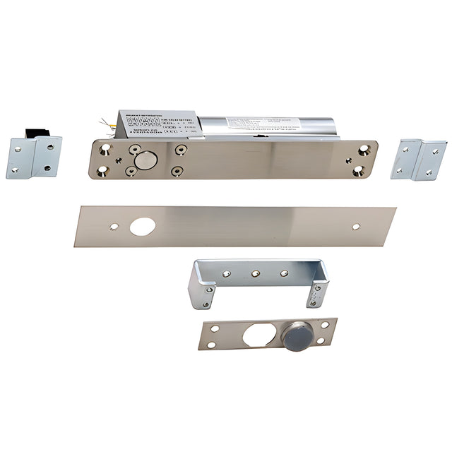 CRL Brushed Stainless Electric Solenoid Bolt Lock - UL