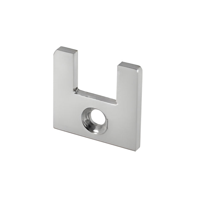 CRL Brushed Stainless End Cap for 1" Slender Profile Door Rail