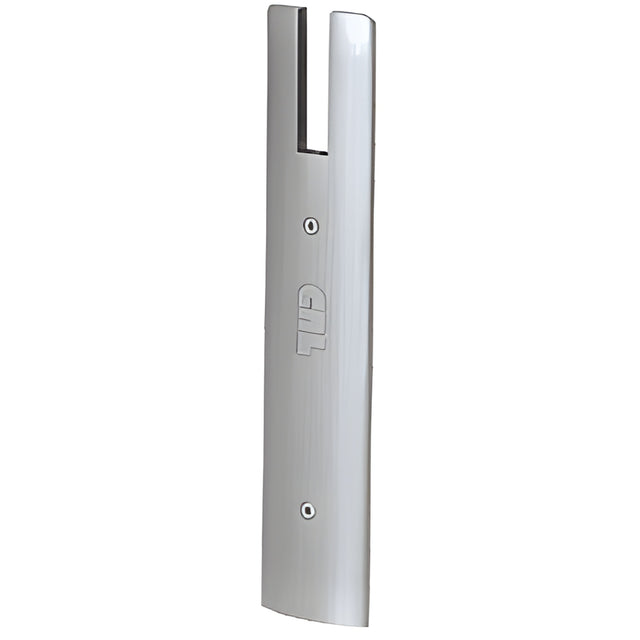 CRL Brushed Stainless End Cap for 10" Square 1/2" Glass Wedge-Lock® Door Rail