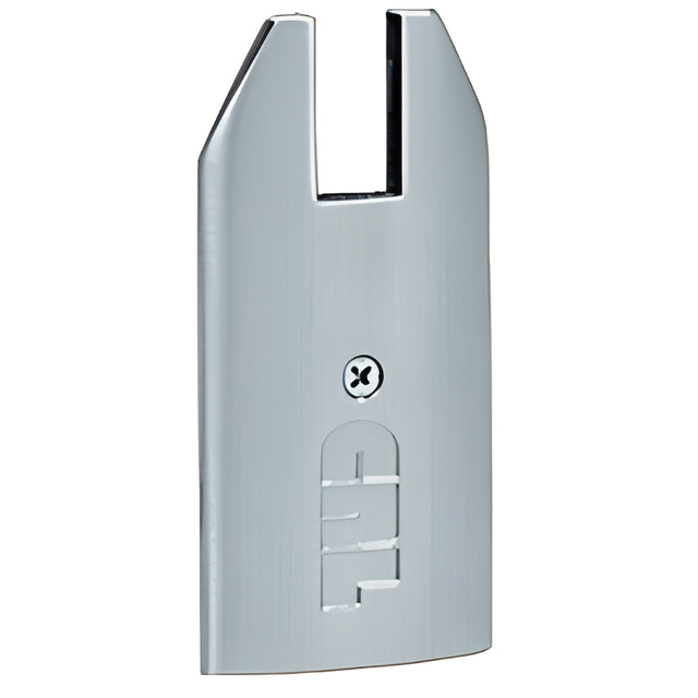 CRL Brushed Stainless End Cap for 4" Tapered 3/4" Glass Wedge-Lock® Door Rail