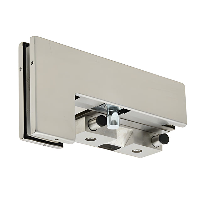 CRL Brushed Stainless LH Sidelite Mount Transom Patch Fitting With PK/ESK Stop/Strike