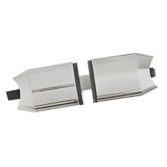 CRL Brushed Stainless Mid-Post for Extra Length Ladder Style Pulls