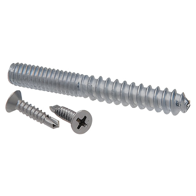CRL Brushed Stainless Replacement Screw Pack for Concealed Wood Mount Hand Rail Brackets - 5/16"-18 Thread