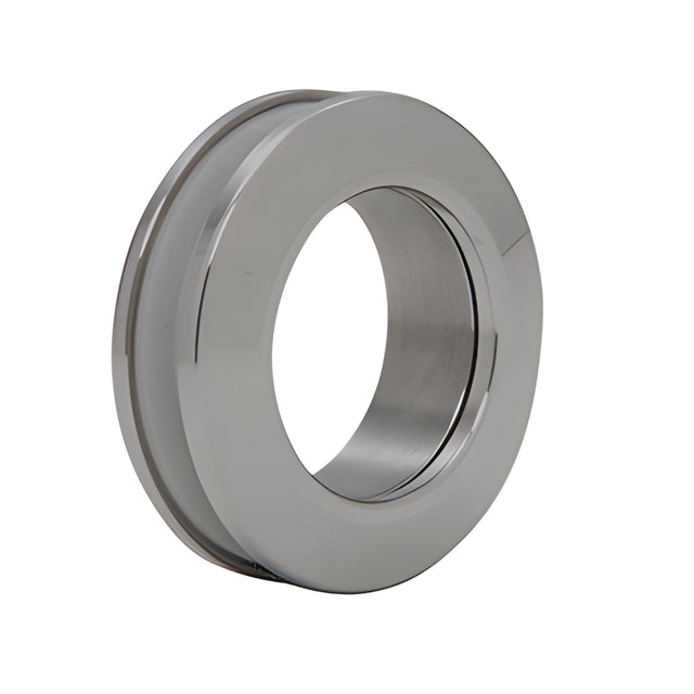 CRL Brushed Stainless Serenity Series Sliding Door System - Thru-Glass Pull