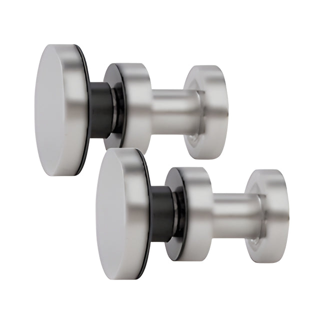 CRL Brushed Stainless Track Holder Fittings for Fixed Panel Only for SRSER78 System