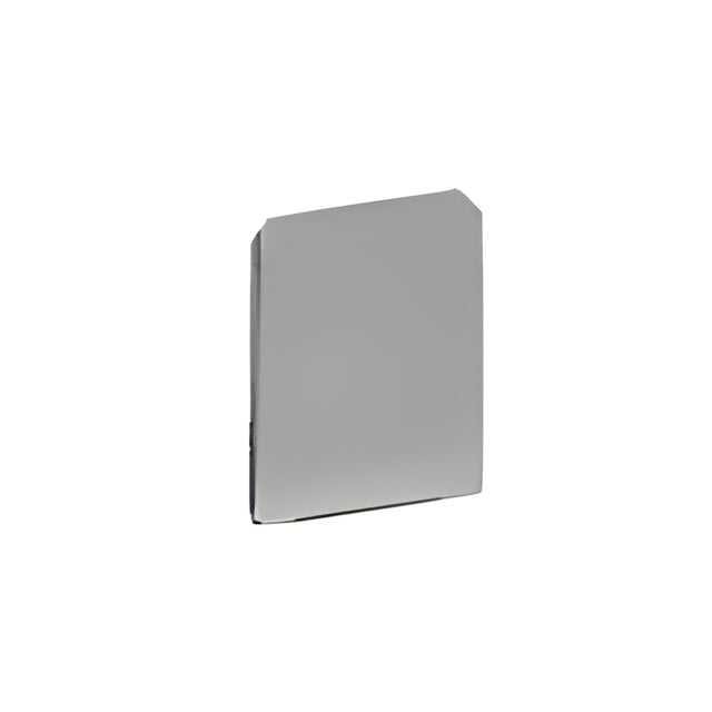 CRL Brushed Stainless WU2 Series U-Channel End Cap