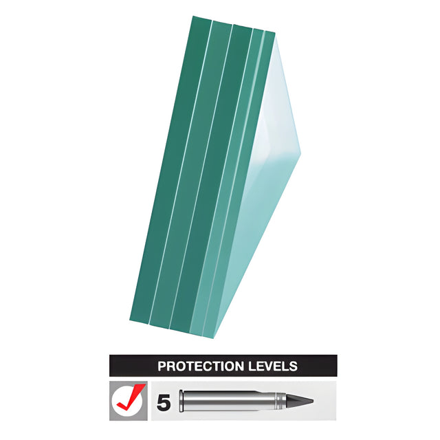 CRL Bullet Resistant Glass Clad Polycarbonate (Protection Levels 1-8)