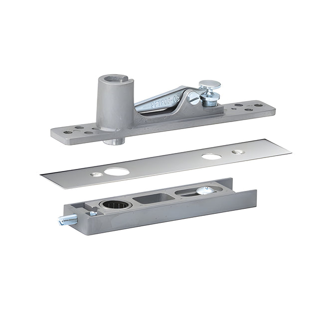 CRL Center-Hung Top Pivot Set with Polished Stainless Cover