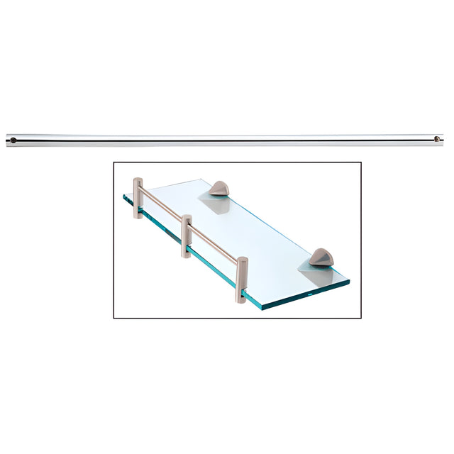 CRL Chrome 24" Shelf Rods