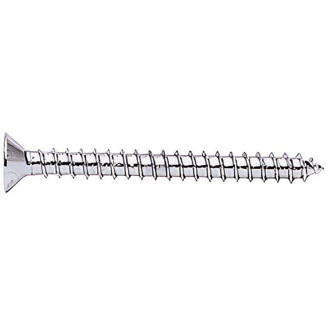CRL Chrome Bulk 10 x 2" Wall Mounting Flat Head Phillips Sheet Metal Screws