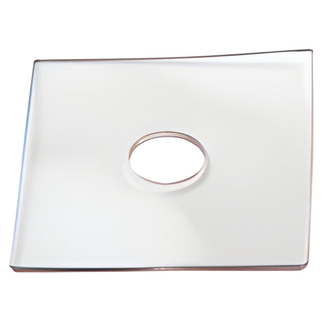 CRL Clear 1-1/4" Outside Diameter Square Washer