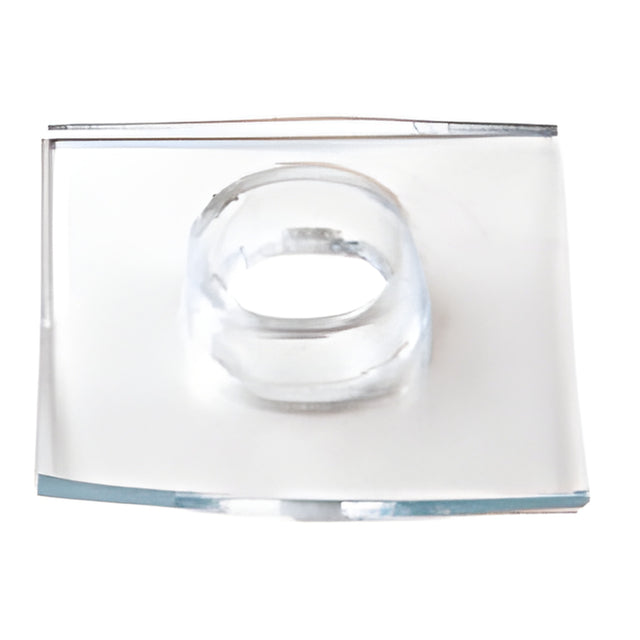 CRL Clear 1-1/4" Square Washer with Sleeve