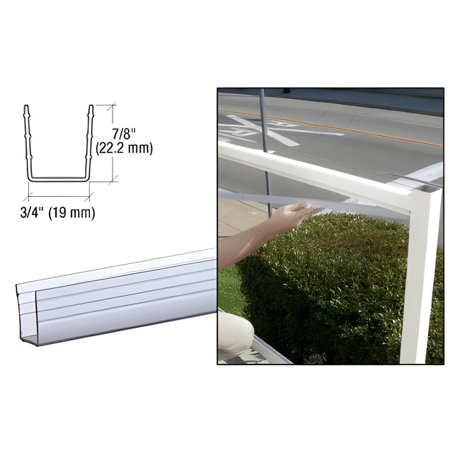 CRL Clear 100 Series Picket Vinyl
