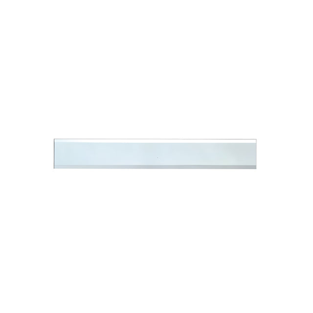 CRL Clear Mirror Glass 2" x 20" Strips Beveled Only on 2 Long Sides