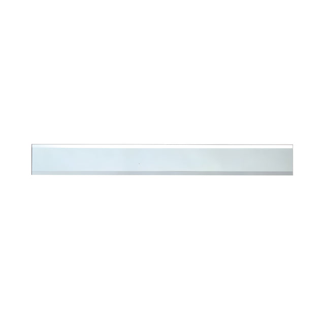 CRL Clear Mirror Glass 2" x 38" Strips Beveled Only on 2 Long Sides