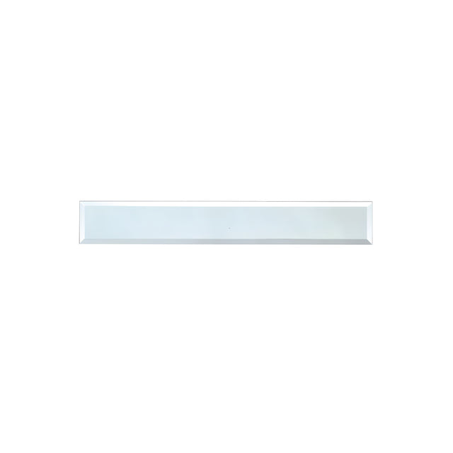 CRL Clear Mirror Glass 2" x 20" Strips Beveled on All 4 Sides