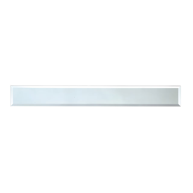 CRL Clear Mirror Glass 3" x 42" Strips Beveled on All 4 Sides