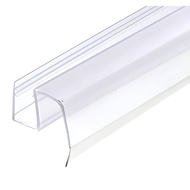 CRL Clear Bottom Wipe with Drip Rail for Crescent Sliding Shower Door System for 1/2" Glass
