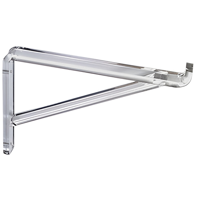 CRL Clear Lucite 8" Shelf Brackets