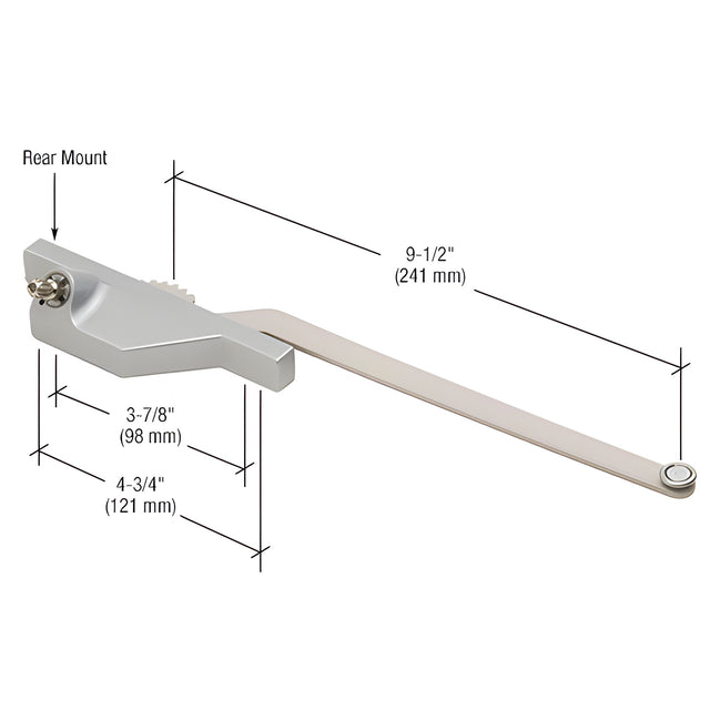 CRL Clear Right Hand Single Arm Roto Operator