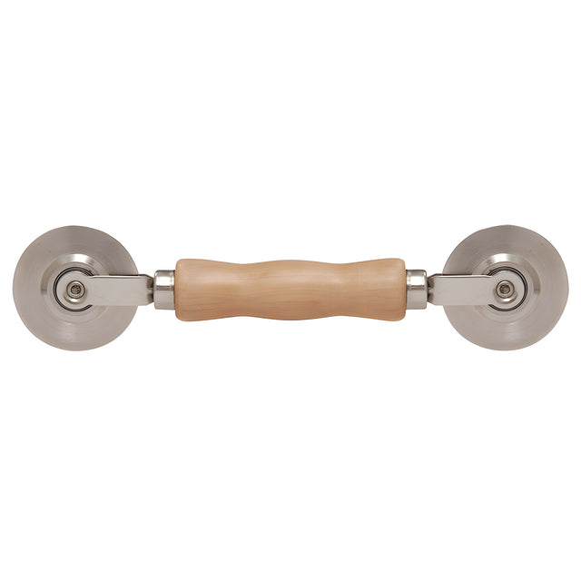 CRL Heavy-Duty Steel Combination Roller Tool 3" x 1/16" and 3" x 1/8" Wheels