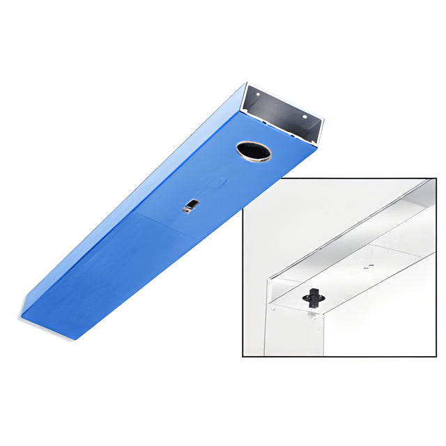 CRL Custom Color 6" No Pocket Single Sided Door Header Custom Length