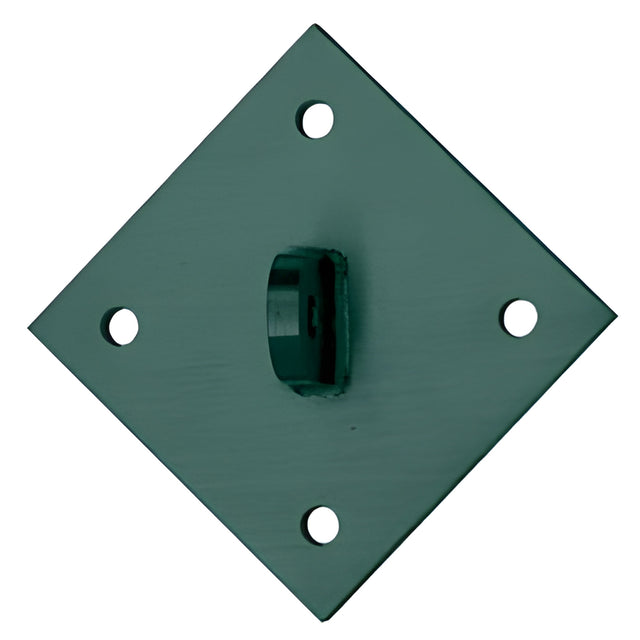 CRL Custom KYNAR® Paint Diamond Shaped Mounting Plate for 12 mm Rods
