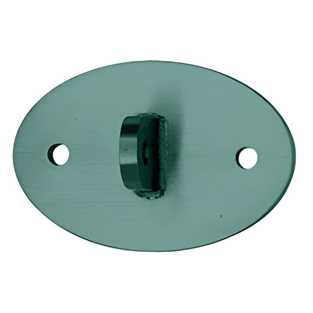 CRL Custom KYNAR® Paint Oval Shaped Mounting Plate