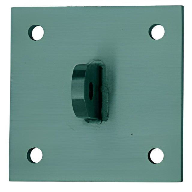CRL Custom KYNAR® Paint Square Mounting Plate for 12 mm Rods
