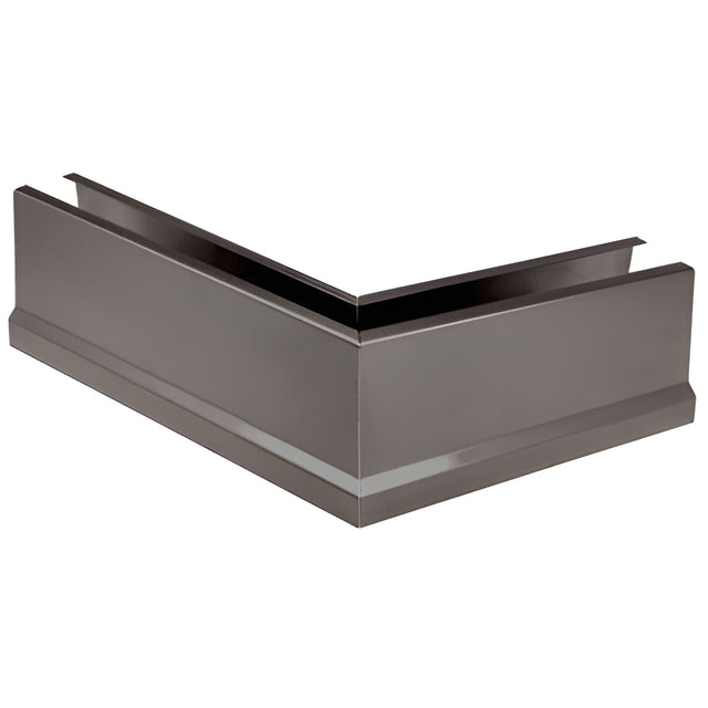 CRL Dark Bronze 12" 135º Mitered Corner Cladding for B5T Series Tapered Base Shoe