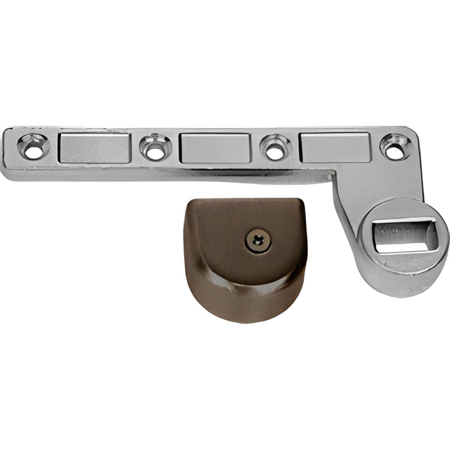 CRL Dark Bronze 3/4" Offset Left Hand (RHR) Bottom Arm for use With Floor Closers