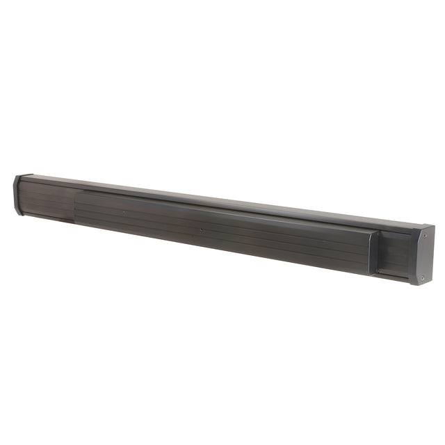 CRL Dark Bronze 36" Jackson® 1285 Push Pad Concealed Vertical Rod Right Hand Reverse Bevel Panic Exit Device