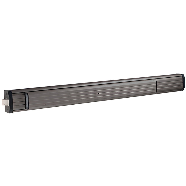 CRL Dark Bronze 48" Jackson® 1295 Push Pad Non-Handed Rim Panic Exit Device